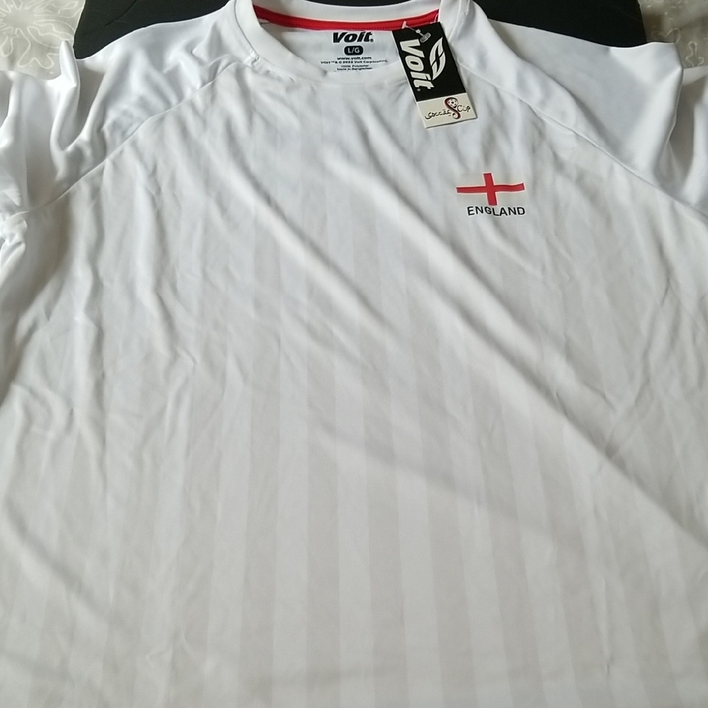 White England Men's Shirt By Voit New Size Large